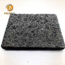 Black Color Sound Absorption Wood Wool Panel for Movie Theater